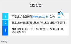 백신 접종 놓치지 않으려면?