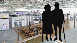 폭염 피해 인천공항 가는 어르신 2배 증가…문 연 경로당 없어서?