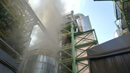 인천 도화동 신재생에너지 업체서 화재