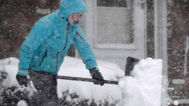 美동부해안 10개주 허리케인급 눈보라 강타…비상사태 선포 속출