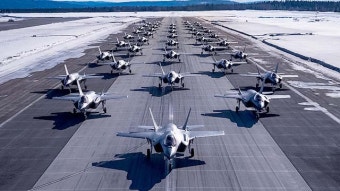 미군, 북 ICBM 발사 직후 F-35A 동원 ‘엘리펀트 워크’ 훈련