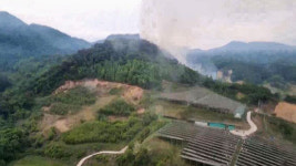 전북 진안군 한 야산에서 불…산림 0.5ha 태워