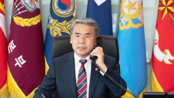 “다음 달 한미일 국방장관 회담 조율 중”
