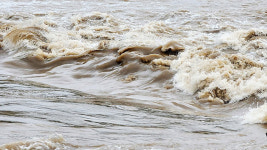형산강 경주시 강동대교 지점 홍수경보 변경 발령