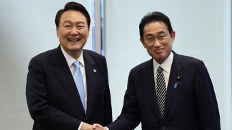 한일 정상회담, 첫 만남에서 한일 양국 협력과 발전 약속
