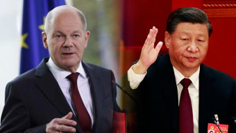숄츠 독일 총리 중국 도착…오늘 시진핑 주석과 정상회담