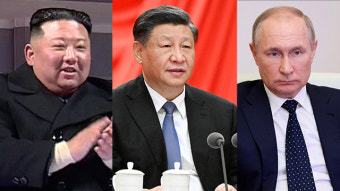 북한 김정은, 시진핑·푸틴에 연하장 보내