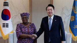 윤 대통령, WTO 사무총장 접견 “새로운 무역규범 정립에 함께 노력”