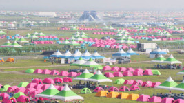 세계 잼버리 조직위, 조기 퇴영 뒤 새만금 행사장 철거