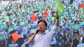 국민의힘, 민주당 장외집회 참석에 “이재명 헌정 집회 멈춰야”