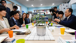 추경호, 지역아동센터 방문…“보육 인프라 예산 확대”