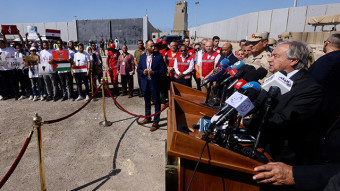 유엔 총장, 가자지구 라파 검문소 방문…“구호 트럭 빨리 움직여야”