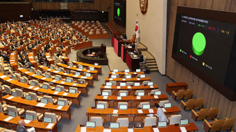 [속보] 방송법·방문진법 등 방송3법 개정안 야권 단독으로 국회 본회의 통과