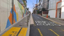 강남구, 9개 초등학교 스쿨존에 보도 설치 완료