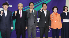이준석·김종인·양향자 ‘새로운선택’ 창당식 참석…제3지대 구심점 될까