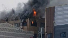 경기 화성 공장 건물서 불…1시간 반 만에 진화