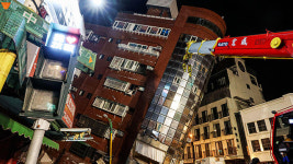 미국 지질조사국, 타이완 강진 ‘사망자 10명∼100명’ 가능성 42%로 예측