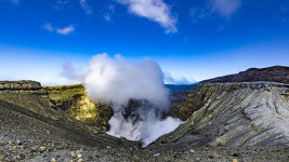 일본 규슈 아소산 화산활동 강해져…경계수준 2단계로 상향