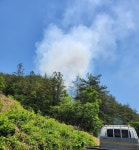 전남 화순군 사평면 야산서 산불…1명 사망