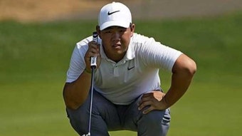 파리 가는 김주형, PGA 트래블러스 챔피언십 1R 단독 선두