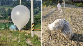 합참 “북한, 오물 풍선 또 날려”…이틀 연속 부양