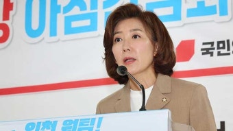나경원, 원희룡·한동훈 충돌에 “당 깨지고 망하겠다…‘자해 전대’ 안 돼”