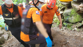 전북 완주 계곡에서 60대 물에 빠져 숨져