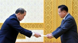 신임 주북 라오스 대사 부임…라오스, 북한 수해에 위로 전문도