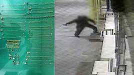 제주 여행 왔다가 금은방 턴 일당 3명 검거