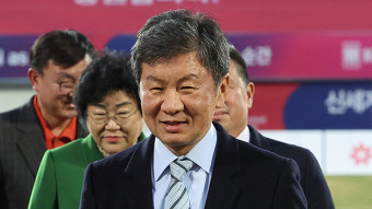 정몽규 축구협회장, 연임 승인해준 공정위원장에게 ‘접대 골프’ 의혹