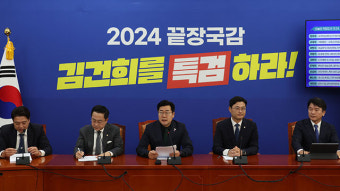 민주, ‘김여사 특검법’ 다음 달 14일 본회의 표결 추진