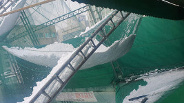 폭설로 서울 강북구 골프연습장 축대 붕괴…인명피해 없어