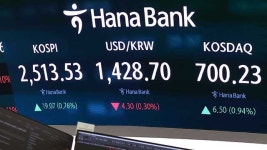 코스피, 외인 ‘팔자’에 상승분 반납…2,500 아래서 보합권 등락