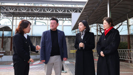 서울시의장, 집회로 불편 겪는 한남초 찾아 “안전대책 마련해야”