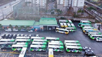 광주광역시 시내버스 총파업 연기…정상 운행