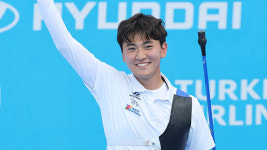 김제덕, 광주 세계양궁 개인전 동메달…생애 첫 메이저 대회 개인 메달