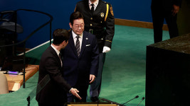 이 대통령 “대한민국, 국제사회 복귀 선언…‘E.N.D’로 한반도 평화 공존과 공동 성장”