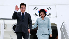 이 대통령, 3박 5일 유엔총회 일정 마치고 귀국길