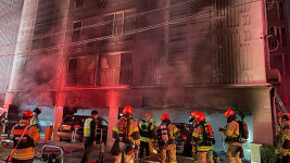 서울 양천구 아파트서 불…50명 연기 흡입