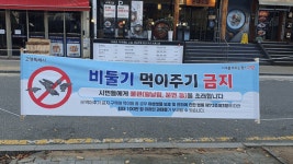 고양시 “일산문화광장 등 유해야생동물 먹이주기 금지”