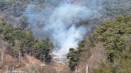 전북 무주군서 산불 발생…30여 분 만에 진화