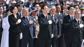 [속보] 이 대통령 “배신 단죄 때 정의로운 통합…친일 부당재산 환수”