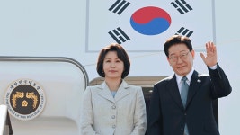 이 대통령, 제네바 도착…프랑스 에비앙 이동 G7 정상회의 참석