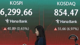 코스피 소폭 상승 마감…코스닥 7% 급등