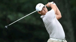 아시안게임 국가대표 김주형, PGA 투어 플레이오프 최종전 첫날 공동 15위