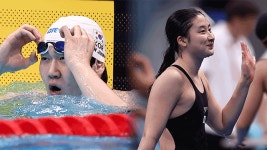 윤지환·김승원, 남녀 배영 50ｍ서 동반 동메달