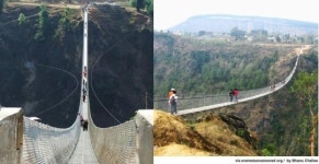 높이 117m 구름다리, 다리가 후들후들…정체가 뭐?