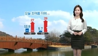 전국 초여름 더위, 영월 29도·서울 27도까지 올라가