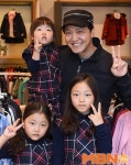 정웅인, `우린 붕어빵 가족~` [MBN포토]