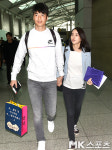 기성용 한혜진, 신혼집 있는 영국으로 동반출국…잘 어울리는 부부